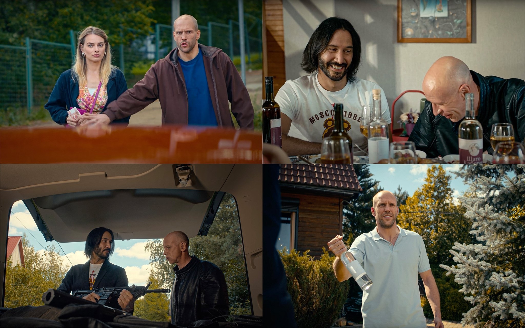 Versions deepfake de stars hollywoodiennes dans la série télévisée russe PMJason.