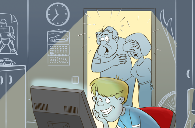Kinder im Internet